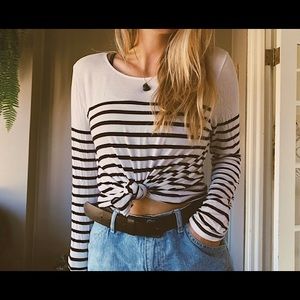 Striped long sleeve